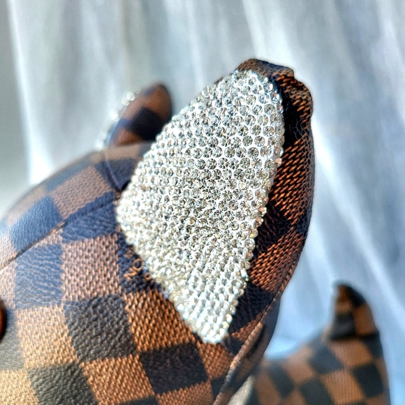 LV Checker Print Dog - Picture 4 of 6